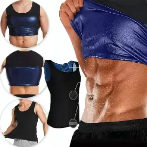Faja Sauna Chaleco Hombre Quema Grasa: ¡Maximiza tus Resultados! - Faja Sauna Chaleco hombre Quema Grasa