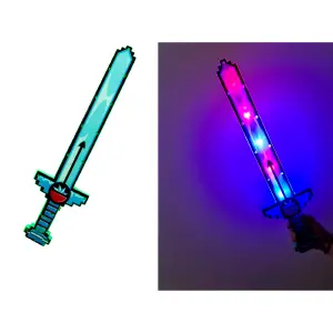 Juguete Espada Minecraft Niños Led