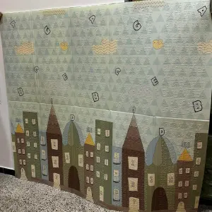Tapete Niños Doble Faz 200x180cm