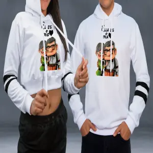 Buzo, Saco Hoodie Parejas abuelos up