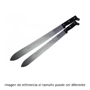 MACHETE 3 CANALES 20" PULIDO