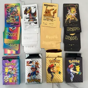Cartas X 55 Pokémon Metalizadas: ¡Colecciona a tus Pokémon Favoritos! - Cartas X 55 Pokémon Metalizadas