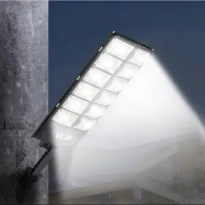 lampara solar grande + control remoto