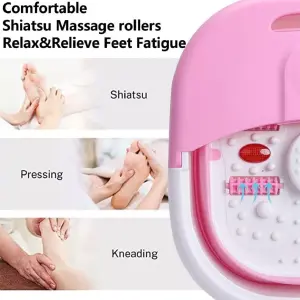 Tina Spa Pies Bañera Plegable Portátil