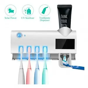 Soporte Esterilizador Cepillos + Dispens
