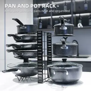 ORGANIZADOR OLLAS, SARTENES Y TAPAS: ¡COCINA ORDENADA! - ORGANIZADOR OLLAS SARTENES TAPAS COCINA