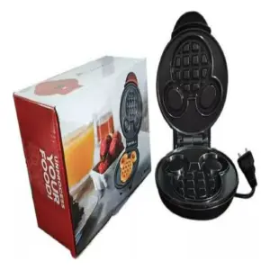 MINI WAFFLERA ELÉCTRICA MICKEY: ¡La Diversión en Cada Mordisco! - MINI WAFFLERA ELECTRCIA MICKEY ANTIHADER