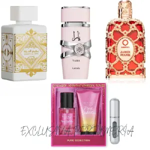 Yara+honor y glory+amber rouge+estuche v