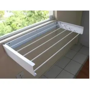 Tendedero mágico de aluminio plegable