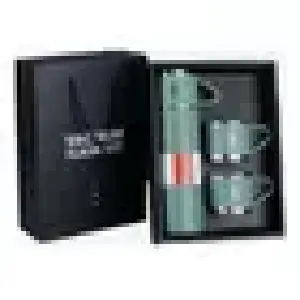 Set De Termo Acero Inoxidable Con Tazas