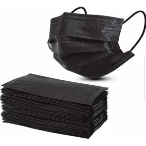 Tapaboca Desechable Negro X 50