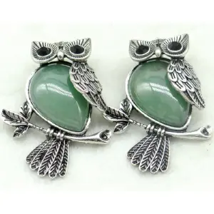 Collar Buho Cuarzo Jade