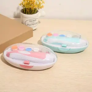 Kit De Cortaúñas Eléctrico Para Bebe