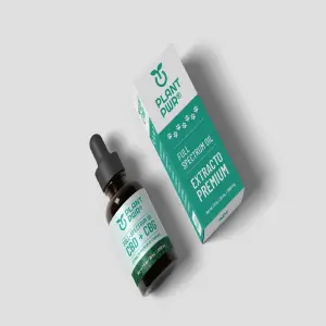 Gotas Plant Pwr: Aceite de CBD 8% - Espectro Completo - Gotas Plant Pwr