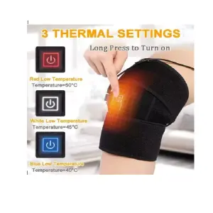 Combo tapete electrodos +rodillera calor