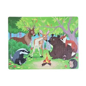 Rompecabezas En Madera Animales Jungla