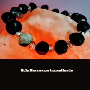 Pulsera cuarzo turmalinado