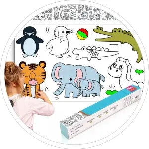 Rollo Papel Para Pintar Niños Adhesivo