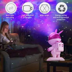 Lampara Con Diseño De Conejo Astronauta