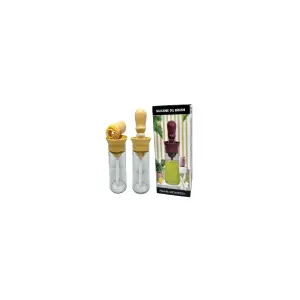 Botella Para Aceite Con Brocha de Silico