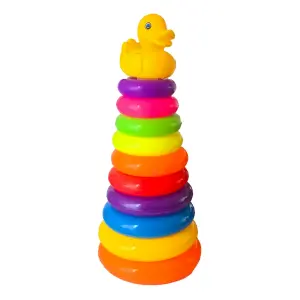 Juego Torre De Aros Para Encaje Pato