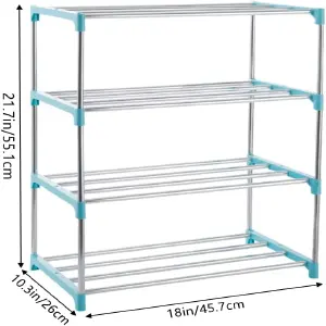 ORGANIZADOR DE CALZADO 4 NIVELES