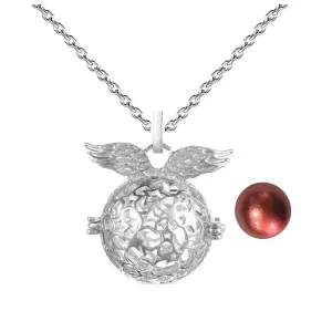 Collar Llamador De Angel Alas Estrellas