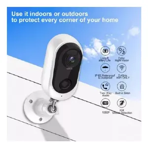 Cámara ip exterior sensor app tuya 3 mp