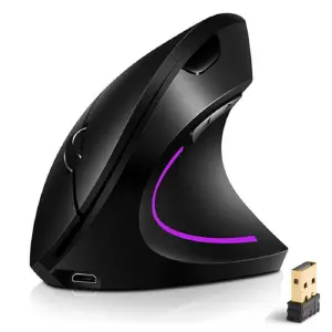 Mouse Vertical Hp 6 Botones Ergonómico R