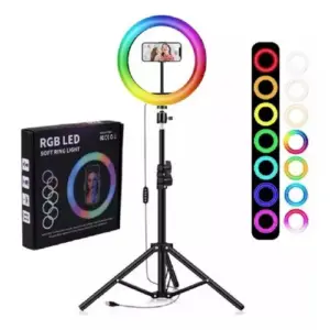 Aro De Luz 36 Cm Con Trípode R06