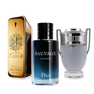 KIT PERFUM (ONE PARFUM+SAUVAGE+INVICTUS)
