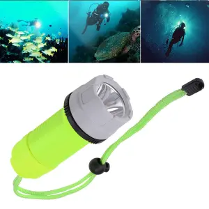LINTERNA SUMERGIBLE Buceo Guardavidas LE
