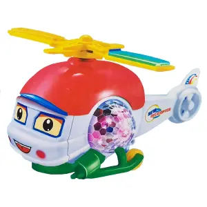 Helicoptero Juguete Luces Sonido Movimie