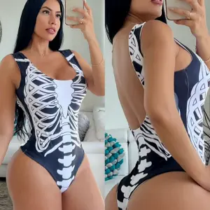 BODY HALLOWEN HUESOS