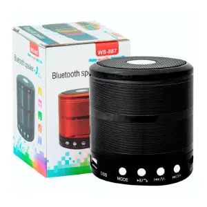 Mini Parlante BT Portatil  Fm Usb 887