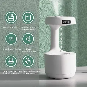 Humidificador Difusor Antigravedad De Ag
