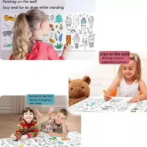 Rollo de  papel para  colorear  WS-8