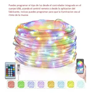 LINEAL LED INTELIGENTE, CONTROL, APP 10M