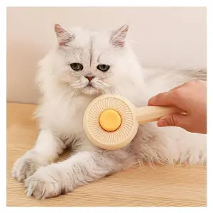 Cepillo para Mascota con Expulsador