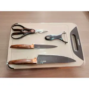 Set x 5 de Cuchillos Acero OMC-464