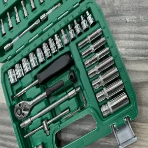 Kit de Ratchet de 53 Piezas: ¡Tu Taller en una Caja! - kit o juego de rachets 53 piezas