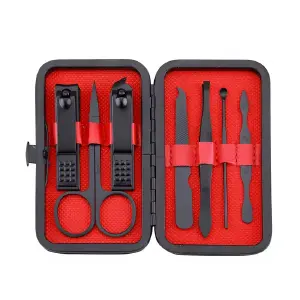 SET DE MANICURE 8  EN 1 CON ESTUCHE