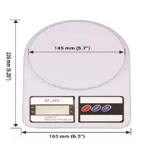 Gramera Balanza de cocina 10kilos