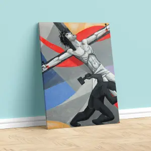 JESÚS GEOMETRIZADO LIENZO 06