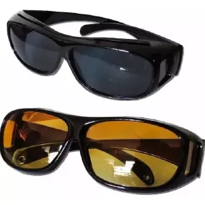 Gafas Hd Visión Día Y Noche Protección U
