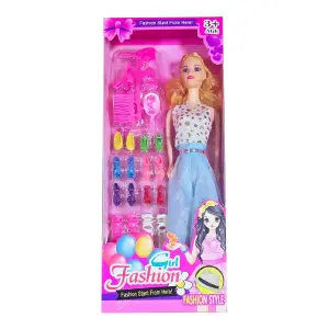 Muñeca Vestidos Zapatos Accesorios Niñas