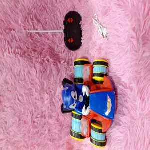 CARRO KART SONIC CONTROL Y RECARGABLE