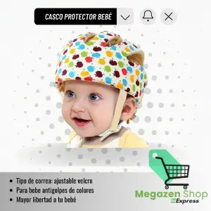 CASCO PROTECTOR PARA BEBE