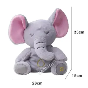 Elefante relajante con respiración