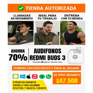 Xiaomi Audífonos Buds3